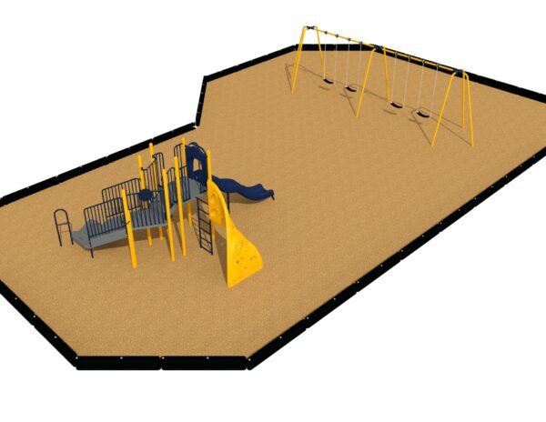 Rendering of the First Ward park funded by the Duck Derby
